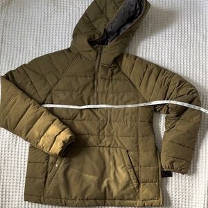 Olive Puffer Jacket